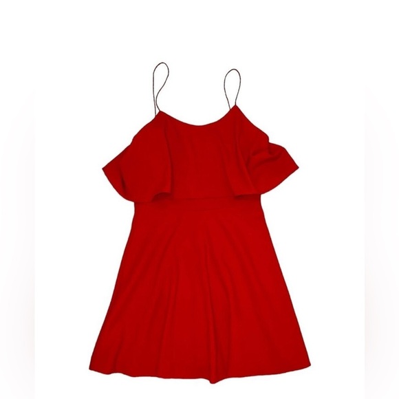 Alice + Olivia Kipp Layered Ruffle Short Dress size 0 - Picture 5 of 9